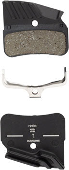 Shimano N03A Finned Resin Disc Brake Pad with Spring shimano