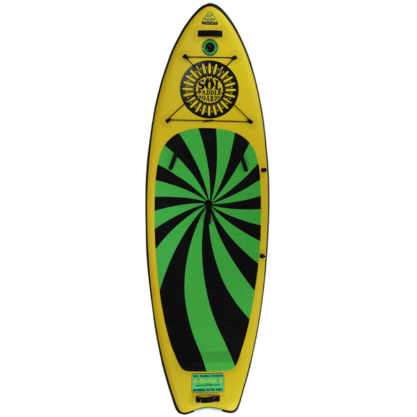 SOL Paddleboards:  Carbon GalaXy SOLshine Inflatable Paddle Board