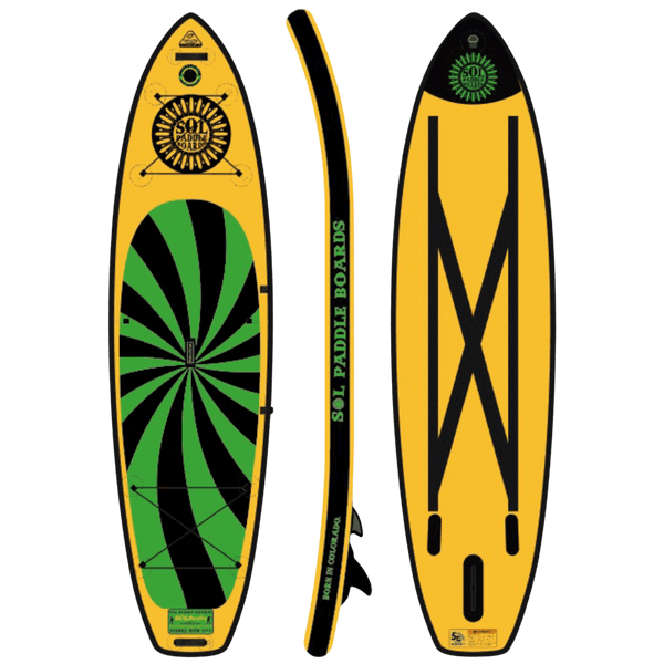 SOL Paddleboards:  Carbon GalaXy SOLtrain Inflatable Paddle Board