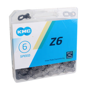 KMC Z6 Chain (5-8sp), Brown/Grey