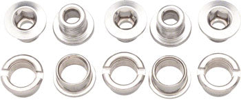 Problem Solvers Single Chainring Bolts Silver QBP