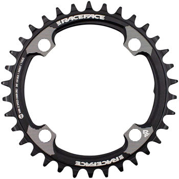 RaceFace 104 BCD Hyperglide+ Chainring - 34t, 104 BCD, shimano 12-speed Hyperglide