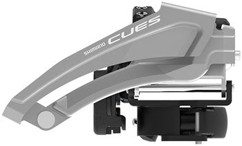 Shimano CUES FD-U4010-L Front Derailleur - 9-Speed, Double, Top-Swing, Low Clamp Mount, 46t Max