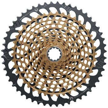 SRAM XX1 Eagle XG-1299 Cassette - 12-Speed, 10-52t, Gold THE BIKERY AT THE BREWERY