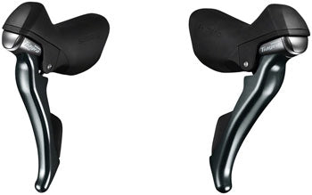Shimano Tiagra ST-4703 3x10-Speed Shift/Brake Lever Set, Black QBP