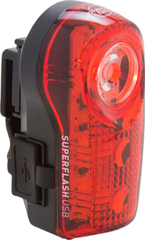 lPlanet Bike Superflash USB-Rechargeable Tail Light