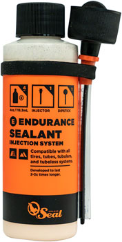 Orange Seal Endurance Tubeless Tire Sealant with Twist Lock Applicator - 4oz QBP