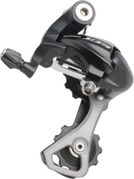 Shimano 105 RD-5701-SS RD - 10 Speed, Short Cage, Black