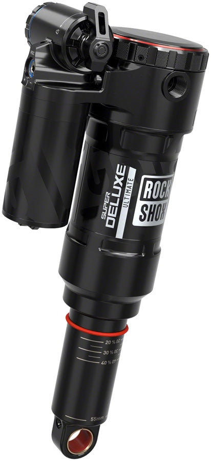 RockShox Super Deluxe Ultimate RC2T Rear Shock - 205 x 60mm, LinearAir, 2 Tokens, Reb/Low Comp, 320lb L/O Force, Trunnion / Std, C1 THE BIKERY AT THE BREWERY