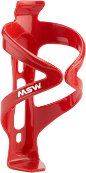 MSW Water Bottle Cage Red QBP