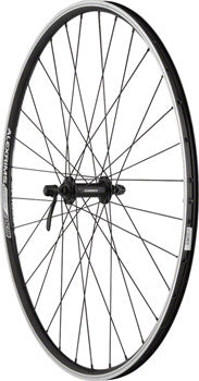 Front Wheel - 700, QR x 100mm, Rim Brake, Black, Clincher