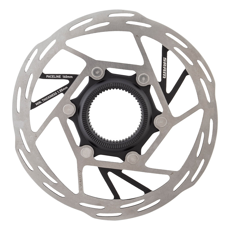 SRAM DISC ROTOR 140 PACELINE CL ROUNDED BK