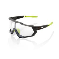 Sports Performance Eyewear Speedtrap - Soft Tact Cool Grey - Photochromic Lens 100%
