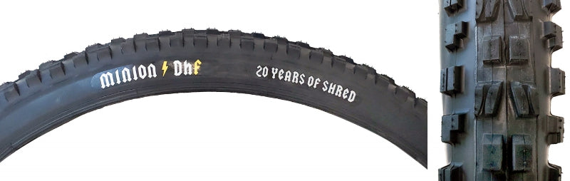 Maxxis Minion DHF Tire - 27.5 x 2.5, Tubeless, Folding, Black, 3C Maxx Terra, EXO, Wide Trail, 20 Year Limited