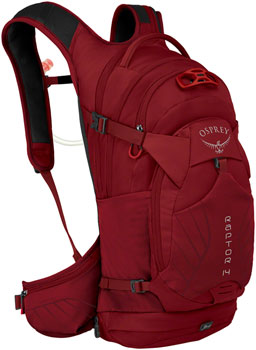 Osprey Raptor 14 Hydration Pack: Wildfire Red