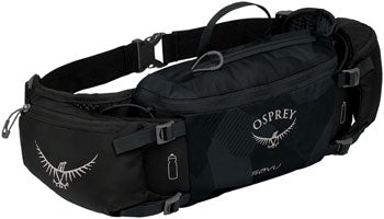 Osprey Savu Lumbar Bottle Pack: Obsidian Black, (Bottles Not Included) QBP