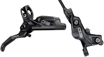 SRAM G2 RS Disc Brake and Lever - Rear, Hydraulic, Post Mount, Diffusion Black Anodized, A2 SRAM