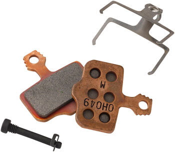 SRAM Disc Brake Pads - Organic Compound, Steel Backed, Powerful, For Level, Elixir, DB, and 2-Piece Road QBP