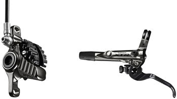 Shimano XTR BL-M9020/BR-M9020 Disc Brake and Lever - Front, Hydraulic, Post Mount, Finned Metal Pads, Black QBP