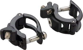 SRAM MatchMaker X Cockpit Clamp - Pair, Black with Ti Bolts THE BIKERY AT THE BREWERY