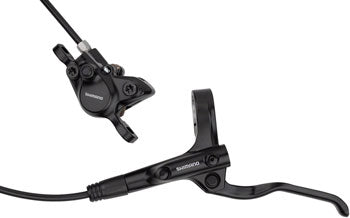 Shimano Alivio BL-MT200/BR-MT200 Disc Brake and Lever - Front, Hydraulic, Post Mount, Resin Pads, Black QBP