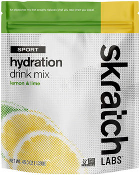 Skratch Labs Sport Hydration Drink Mix: Lemons and Limes, 60-Serving Resealable Pouch JBI
