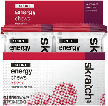 Skratch Labs Sport Energy Chews: Raspberry THE BIKERY AT THE BREWERY