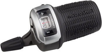 microSHIFT DS85 Right Twist Shifter, 9-Speed, Optical Gear Indicator, Shimano Compatible QBP