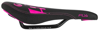 SDG Fly Jr Saddle - Neon Pink/Black QBP