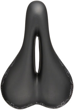 Terry Cite X Gel Saddle - Steel, Black/Flower, Women's