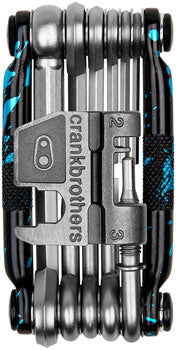 Crank Brothers Multi 17 Multi Tool - Limited Edition, Splatter Paint Blue QBP