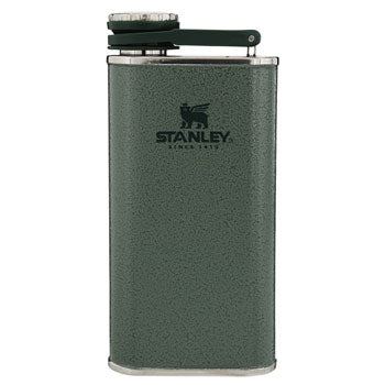 Stanley Classic Wide Mouth Flask: Hammertone Green, 8oz QBP