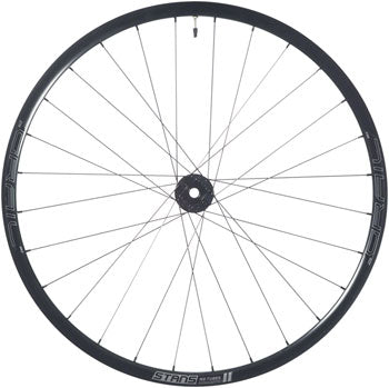 Stan's No Tubes Grail MK3 Front Wheel - 700, 12/15 x 100mm, Center-Lock, Black QBP