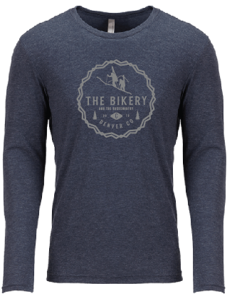 The Bikery non-hooded L/S BC Logo Tee THE BIKERY AT THE BREWERY